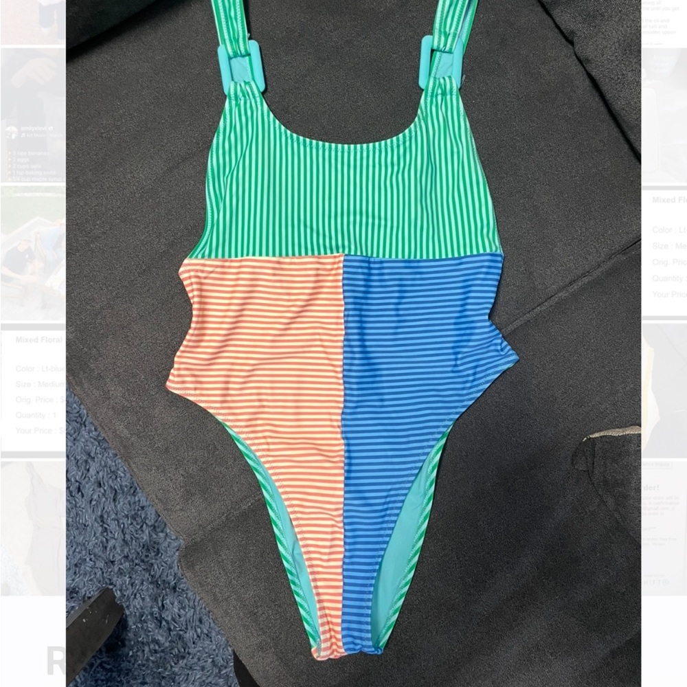 Aerie High Cut Cheeky One-Piece swimsuit